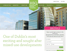 Tablet Screenshot of hsq.ie